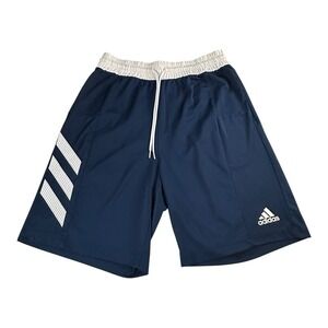 Men's Size XL Adidas Navy Blue Athletic  Basketball Club Casual Shorts Actiwear